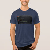 Code Review Programmeur Tri-Blend Shirt (Voorkant)