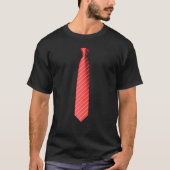 Code rode Stropdas T-shirt (Voorkant)