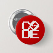 CODE RONDE BUTTON 5,7 CM (Voorkant /achterkant)