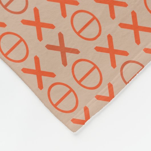 CODE rood Fleece Deken (Hoek)