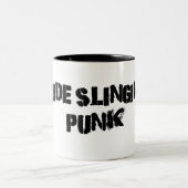 Code Slling Punk Tweekleurige Koffiemok (Center)