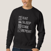 Code software voor mannen trui (Voorkant)
