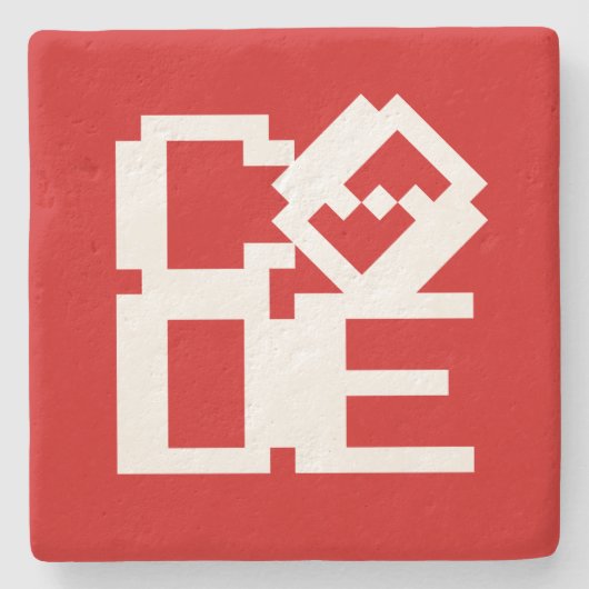 CODE STENEN ONDERZETTER (Voorkant)