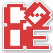 CODE STICKER (Voorkant)