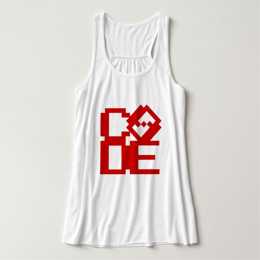 CODE TANKTOP (Design voorkant)