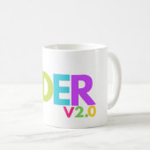 CODE V 2.0 - ONTWIKKELINGSGEEK KOFFIEMOK (Voorkant rechts)