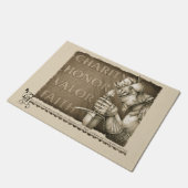 Code van de Chivalerie Deurmat (Schuin)