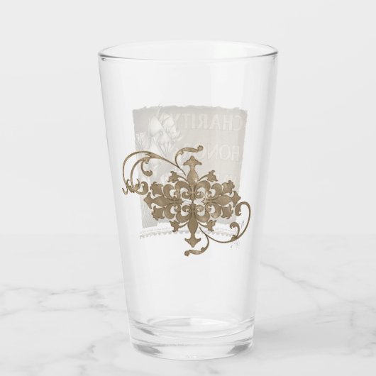 Code van de Chivalerie Glas (Achterkant)