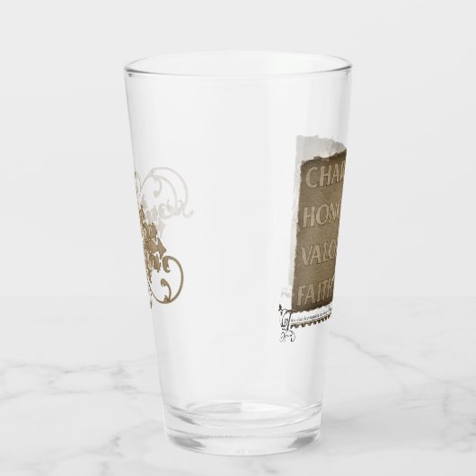 Code van de Chivalerie Glas (Rechts)