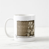 Code van de Chivalerie Koffiemok (Links)