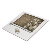 Code van de Chivalerie Tegeltje (Zijkant)