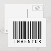 Code van de inventarisatiebalk briefkaart (Voorkant / Achterkant)