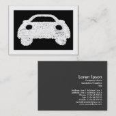 Code van de wegauto HC (Grenzen) Visitekaartje (Voorkant / Achterkant)