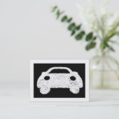 Code van de wegauto HC (Grenzen) Visitekaartje (Staand voorkant)