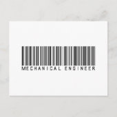 Code van de werktuigkundigenbalk briefkaart (Voorkant)