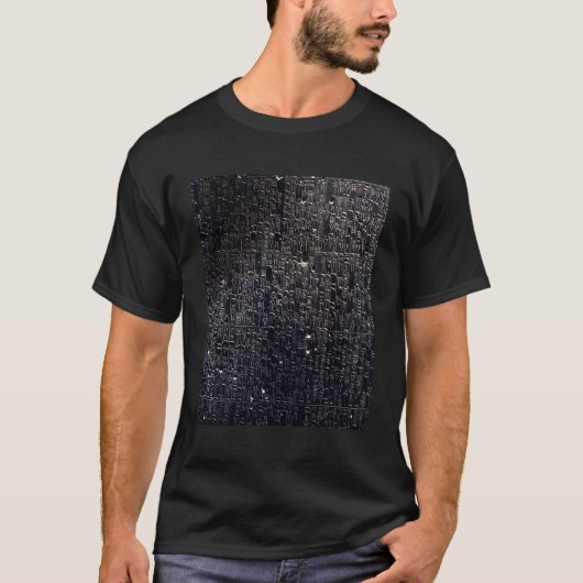 Code van Hammurabi Babylon Mesopotamië wet wetteli T-shirt (Voorkant)