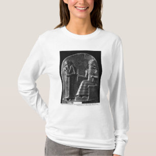 Code van Hammurabi, bovenaan de stele T-shirt