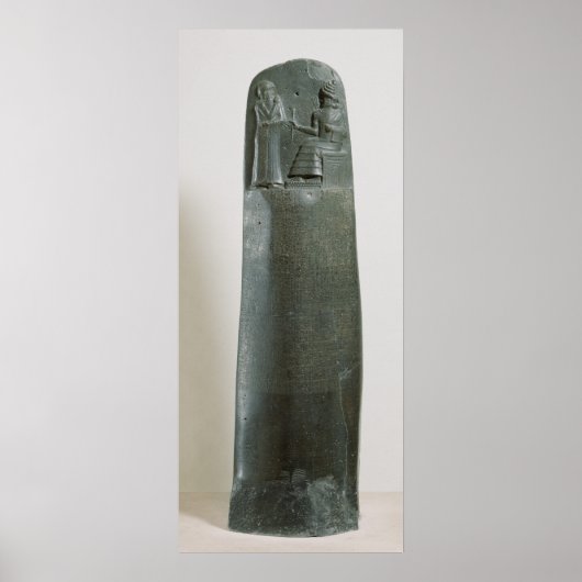 Code van Hammurabi Poster (Voorkant)