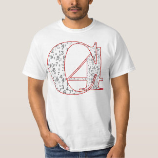 Code Vier C4 "Nummers" Rood T-shirt