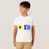 Code vlag Ian T-shirt (Voorkant volledig)
