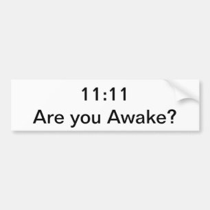 Code wakker maken bumpersticker