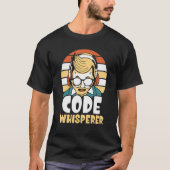 Code Whisperer Codering Codeur Programmering Codee T-shirt (Voorkant)