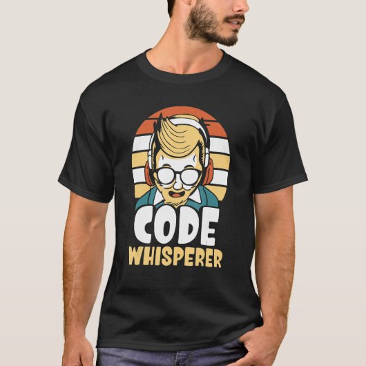Code Whisperer Codering Codeur Programmering Codee T-shirt (Voorkant)