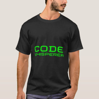 Code Whisperer Computerprogrammering Coder Coderin T-shirt
