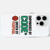 Code With Purpose iPhone Case (Achterkant (horizontaal))