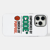 Code With Purpose iPhone Hoesje 15 Pro Max Case (Achterkant horizontaal)