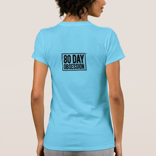 Code Word "ananas" — 80 dagen obsessie T-shirt (Achterkant)