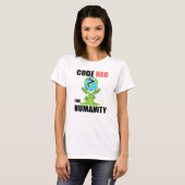 Code Zeer rood voor de mensheid T-shirt (Voorkant volledig)