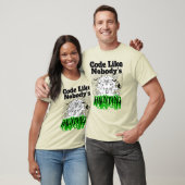 Code zoals niemand spookt.w t-shirt (Unisex)