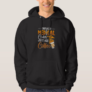 Codeassistent-programmeur Medische codeer gewoon t Hoodie
