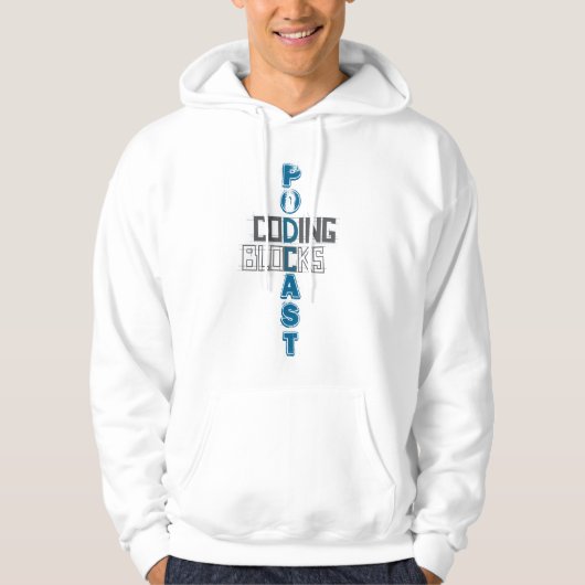 Codeblokken Hoodie (Voorkant)