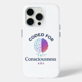 Coded voor Bewustzijn AI Computer Science Design Case-Mate iPhone Case (Achterkant)