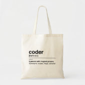 Codedefinitie Tote Bag (Voorkant)
