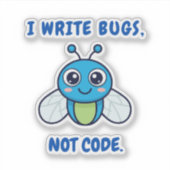 Codeerhumor Sticker (Voorkant)