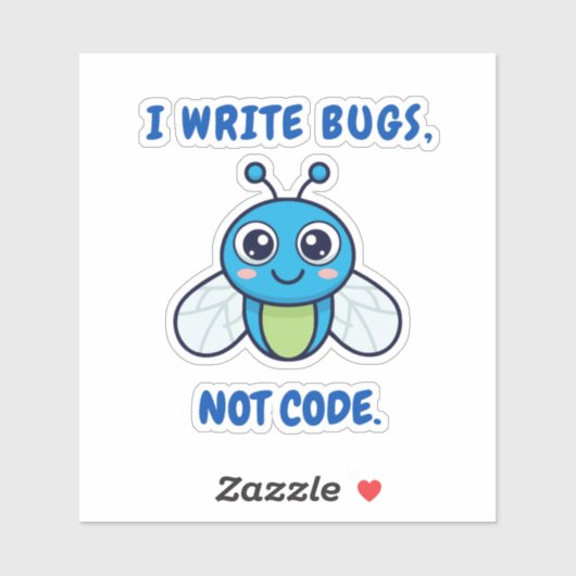 Codeerhumor Sticker (Vel)