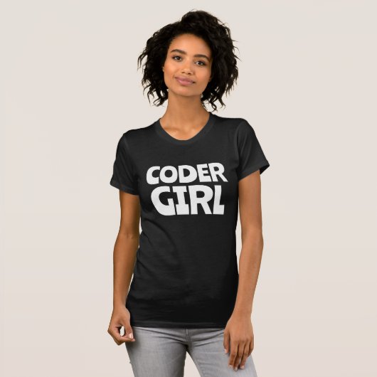 CODEERMEISJE T-SHIRTS (Voorkant volledig)