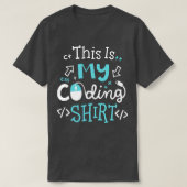Codeerprogrammatuur 1 t-shirt (Design voorkant)
