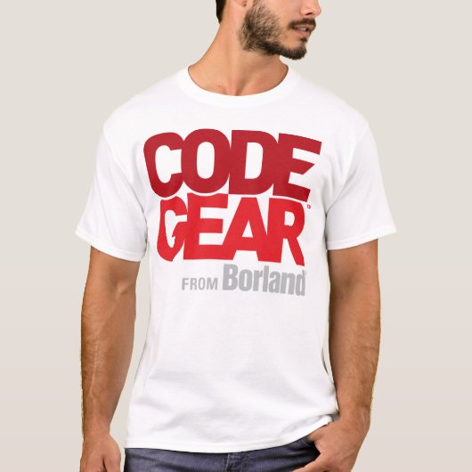 CodeGear Basic White T-Shirt (Voorkant)