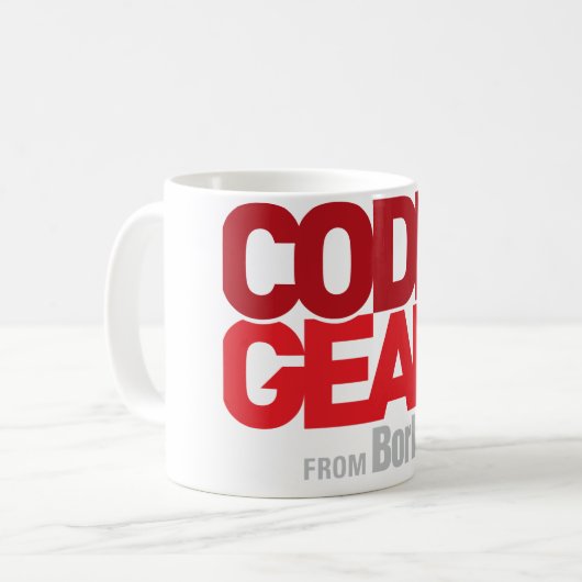 CodeGear-Mokken Koffiemok (Voorkant links)