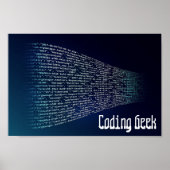 Codegeek computercode poster (Voorkant)