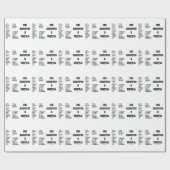 Codeherkenning is essentieel (Morse Code) Cadeaupapier (Vlak)