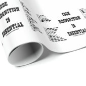 Codeherkenning is essentieel (Morse Code) Cadeaupapier (Rol Hoek)