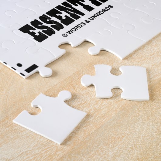 Codeherkenning is essentieel (Morse Code) Legpuzzel (Zijkant)