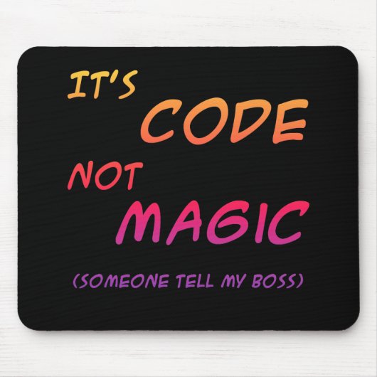 CodeHumor Muismat (Voorkant)