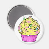codeïne cupcake magneet (Voorkant / Achterkant)