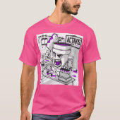 Codeine Double Cup Paars Drink Sizzurp Rap H T-shirt (Voorkant)